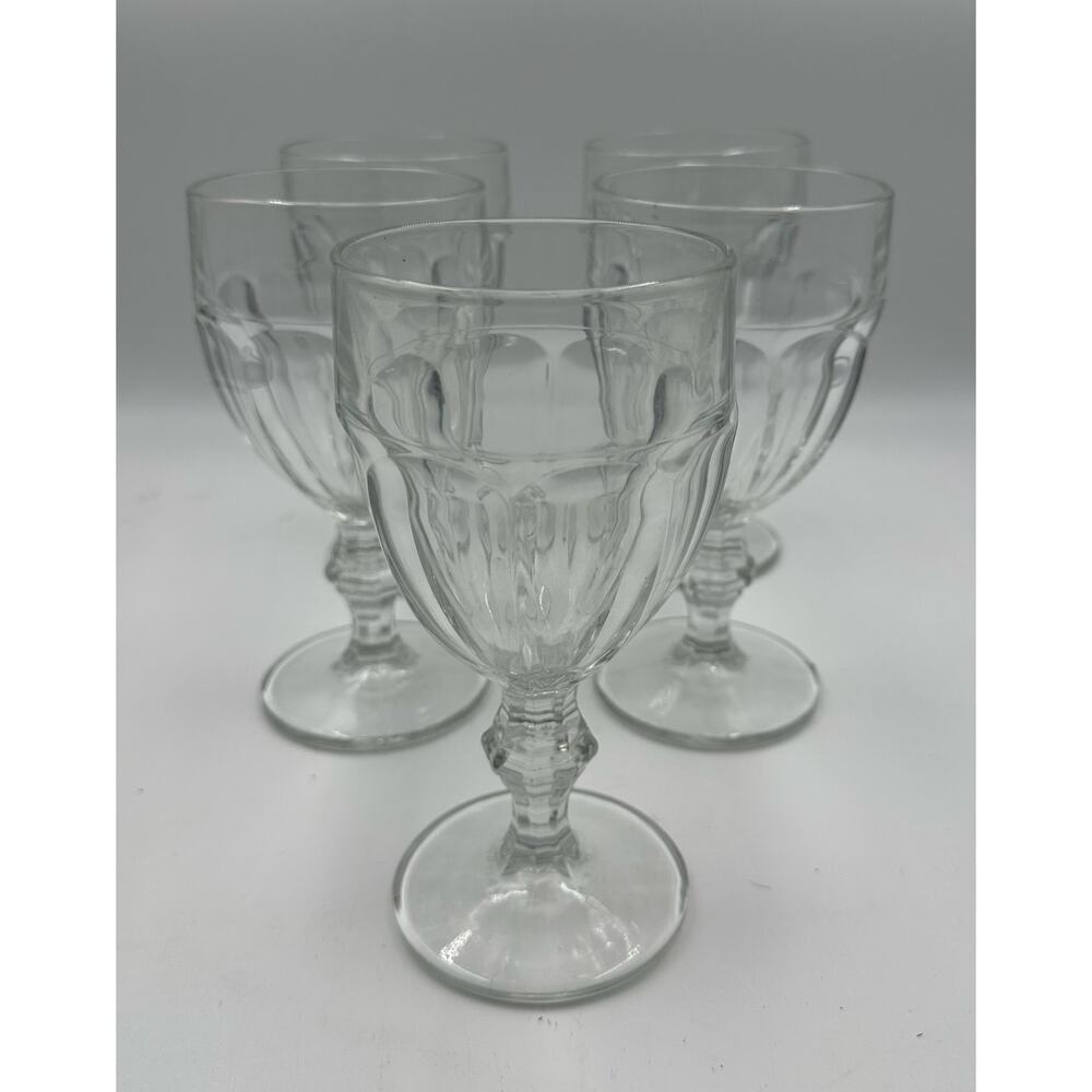 Set of 5 Libbey 15247 11-1/2 oz DuraTuff Gibraltar Wine Goblet